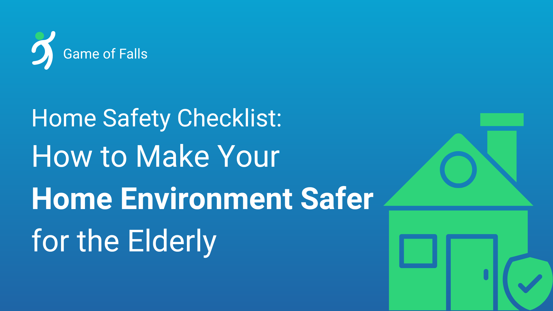 home safety checklist to prevent elderly falls